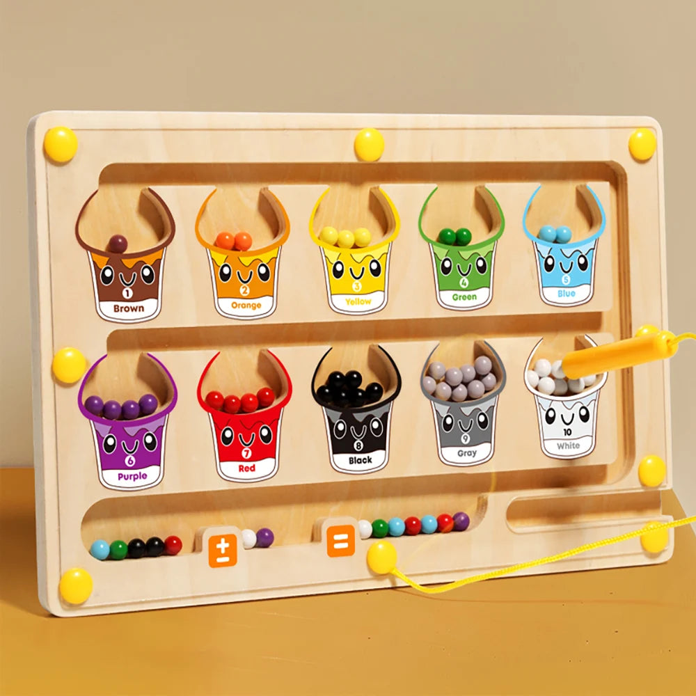 2-in-1 Magnetic Color Sorting Board