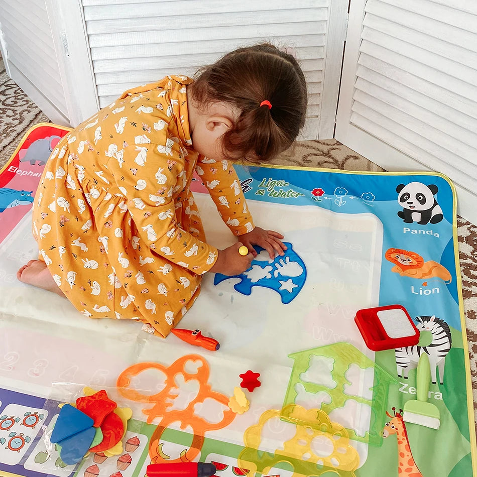 Magic Water Doodle Mat Painting Board