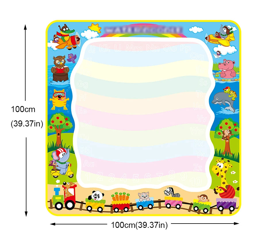 Magic Water Doodle Mat Painting Board