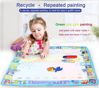 Magic Water Doodle Mat Painting Board