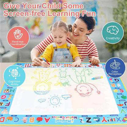 Magic Water Drawing Mat Doodle Toy