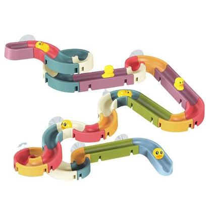 Baby Duck Bath Marble Track Toy Set