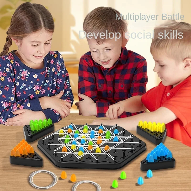 Triangle Chess Strategy Duel Game Set