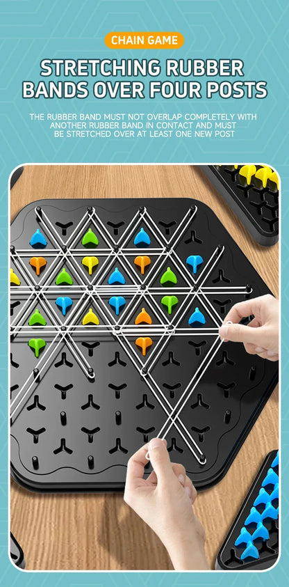 Triangle Chess Strategy Duel Game Set