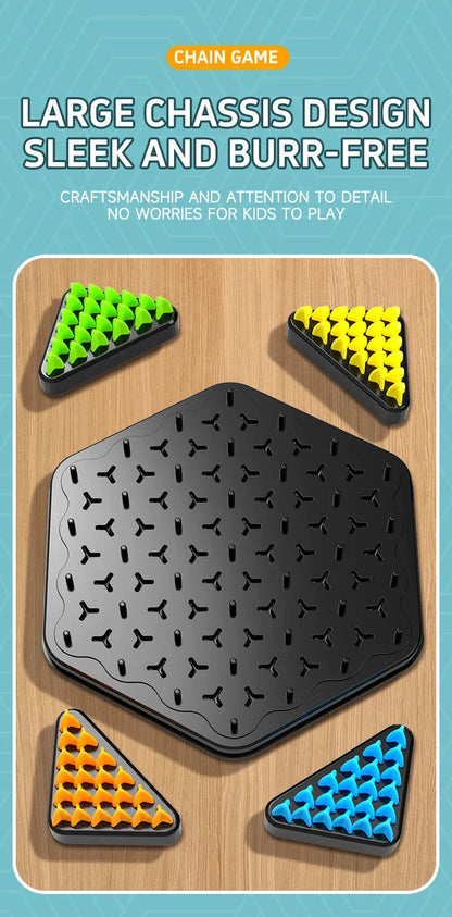 Triangle Chess Strategy Duel Game Set