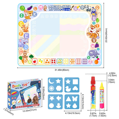 Magic Water Doodle Mat Painting Board