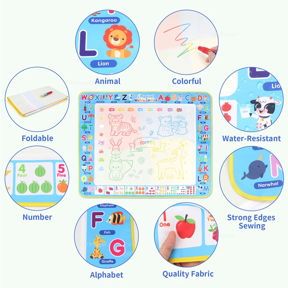 Magic Water Drawing Mat Doodle Toy