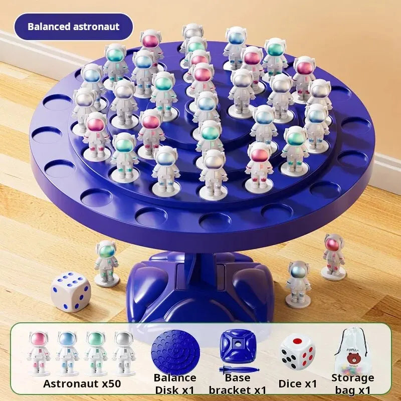 Puzzle Balance Tree Space Man Game