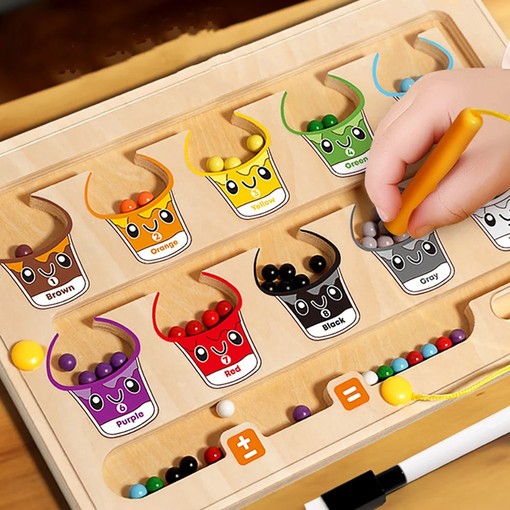 2-in-1 Magnetic Color Sorting Board