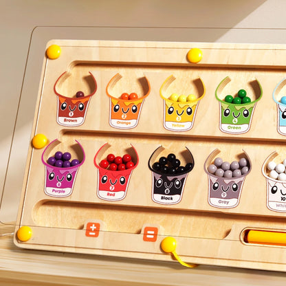 2-in-1 Magnetic Color Sorting Board
